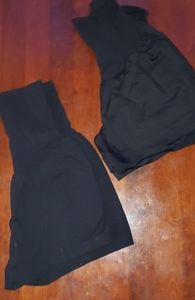 2 for $10 Bundle Motherhood maternity black shorts